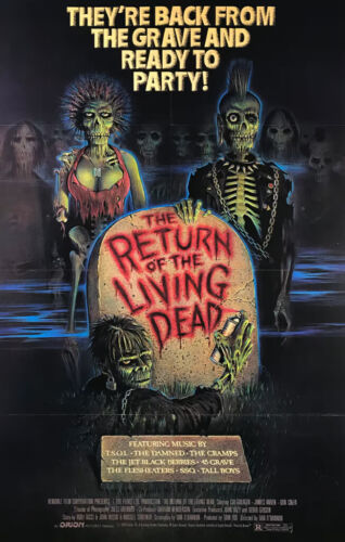 Movie poster for Return of the Living Dead