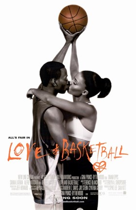 Movie poster for Love and Basketball