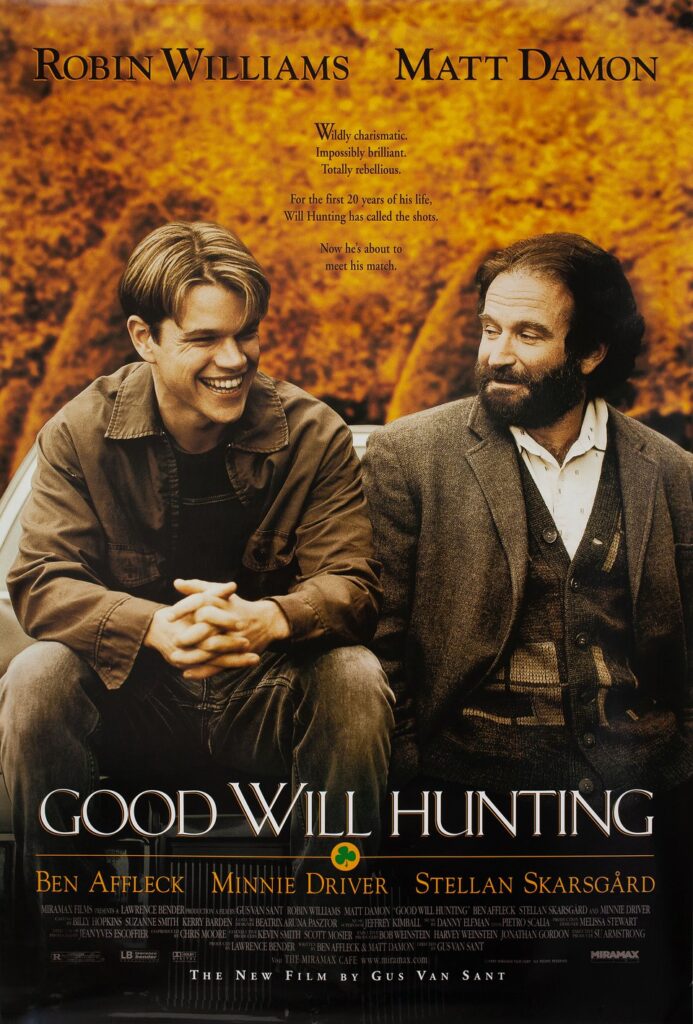 Image of movie poster for Good Will Hunting