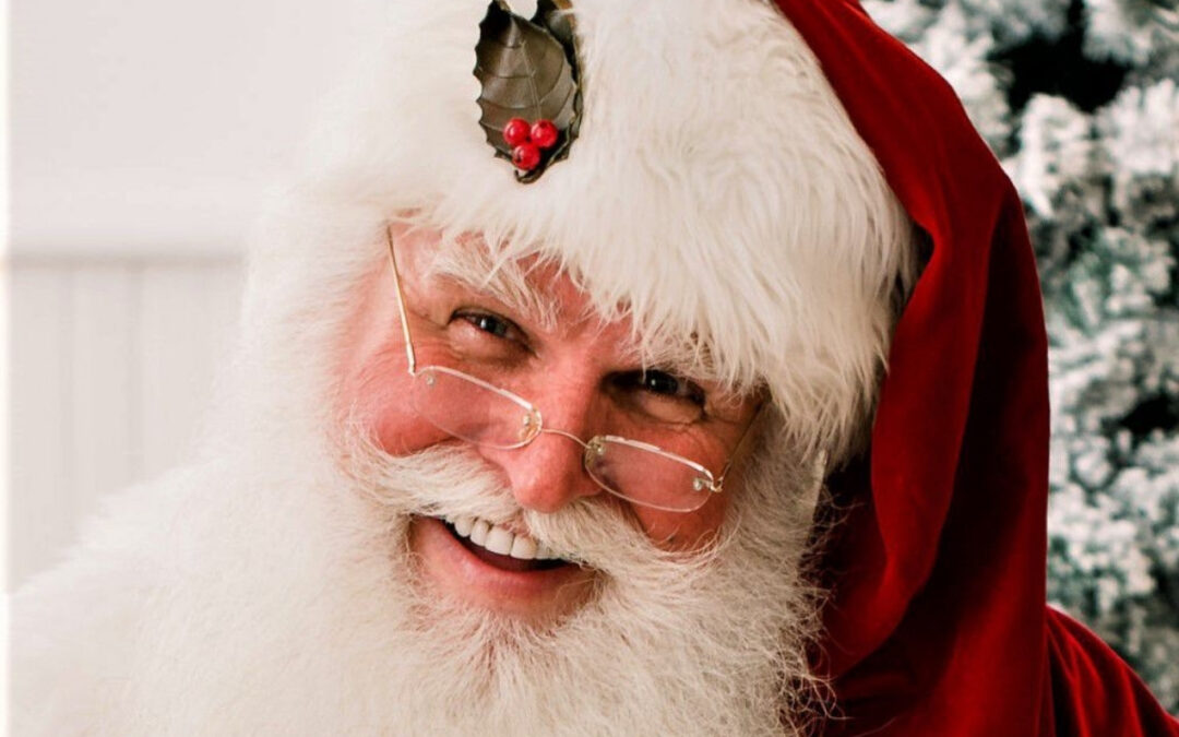 Santa Bob smiling cheerfully