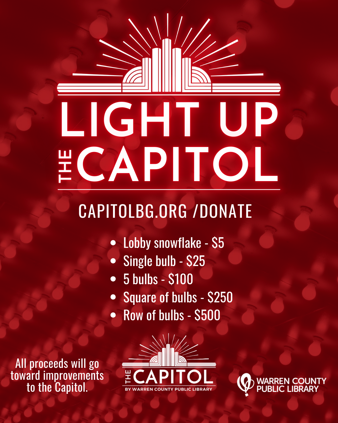 Light Up the Capitol 2025 Light up the Capitol information