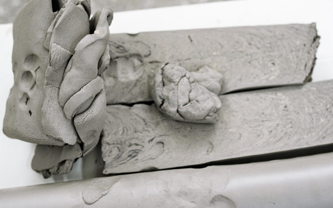 slabs of clay