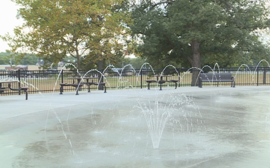 Image of Limestone Springs Sprayground in Summer