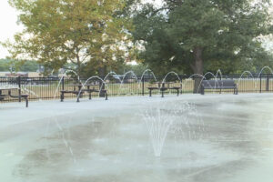 Image of Limestone Springs Sprayground in Summer