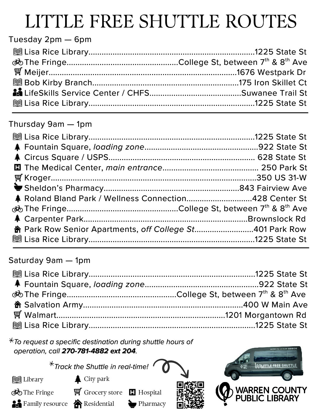 PDF of Fall 2025 Shuttle Routes