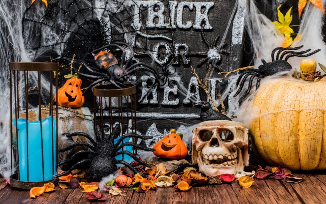Spooky Halloween decorations