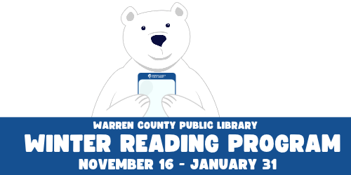 Barnaby the Bear holding a magnifier